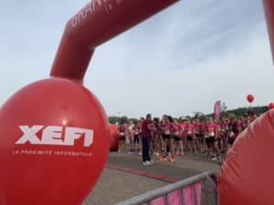 Départ COURIR POUR ELLES X XEFI