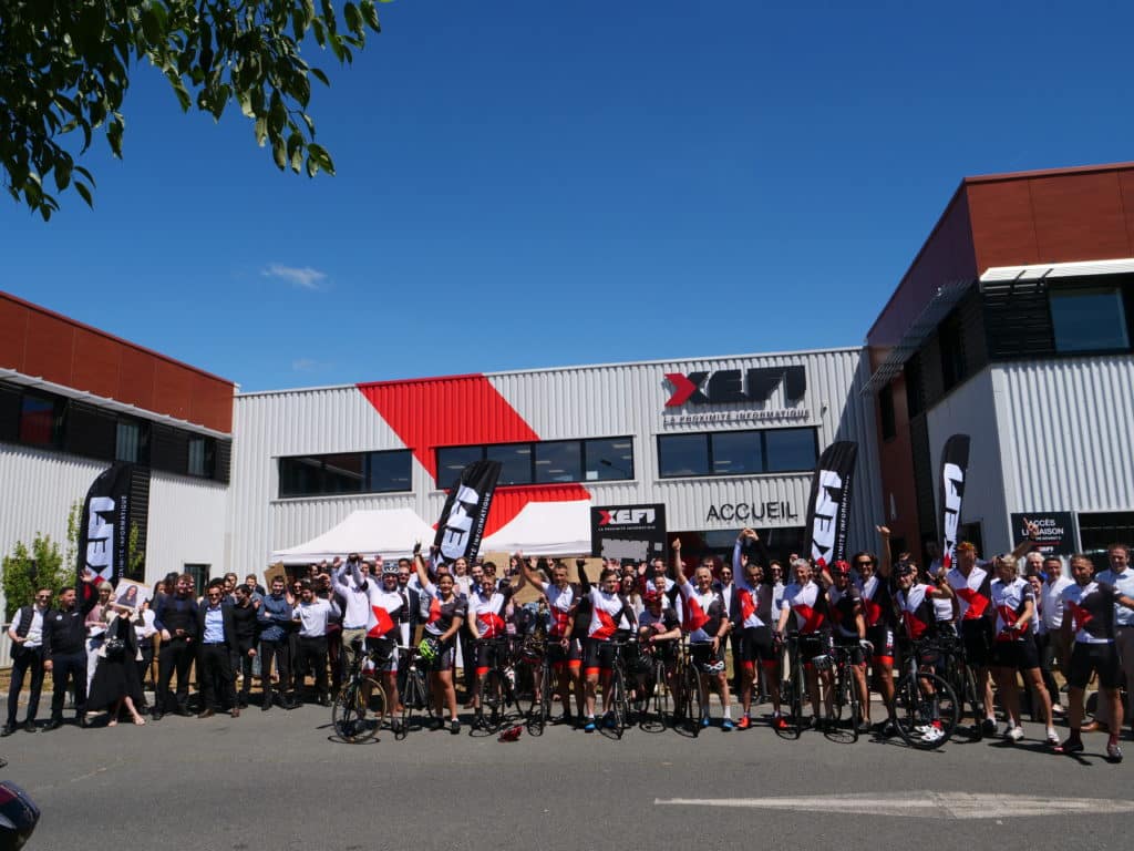 Photo de groupe - XEFI Bike Tour