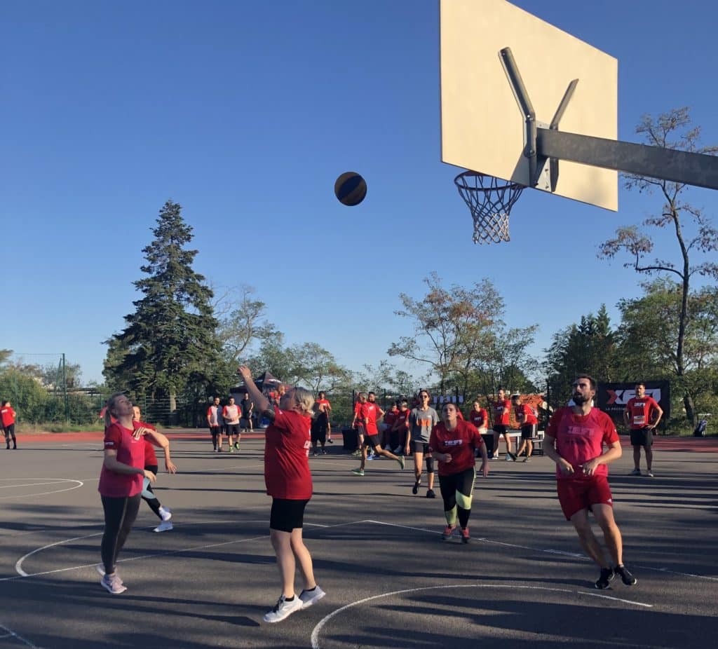 Tournoi de basket lors des XEFI GAMES